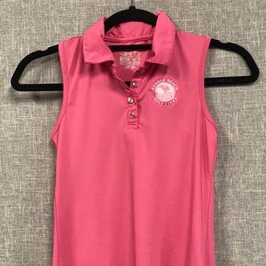 Sleeve golf shirt, Size 7,  pebble beach